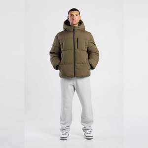 Nouvelle arrivée d'hiver, veste matelassée chauffante à manches longues et à capuche pour homme avec logo personnalisé, doublure en coton, vente en gros - Product Image 6