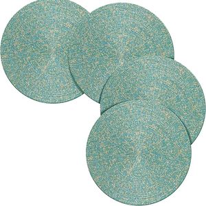 Mantel Individual de cuentas de cristal de aleación de diseño moderno, Decoración de mesa de alta calidad para cenas, fiestas, toque impresionante a sus invitados - Product Image 1