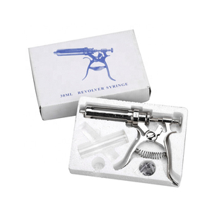 Jeringa Veterinaria de Acero Inoxidable Personalizada de Primera Calidad al por Mayor, Instrumentos Quirúrgicos Veterinarios de la Mejor Calidad, Asequible para Animales - Product Image 3