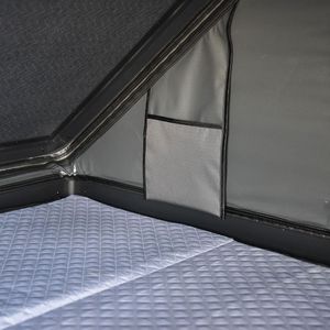 Accessoires de <span class=keywords><strong>camping</strong></span> 4x4 - Tente de toit rigide en aluminium pour 3-4 personnes, design coquille de palourde quatre saisons pour Tenda Ripara Sole Auto - Product Image 3