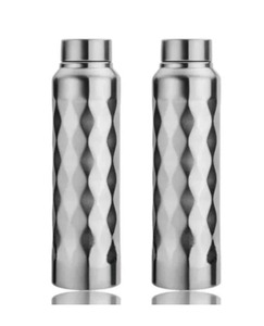 Vente d'usine, bouteille d'eau en acier inoxydable de qualité 304, forme diamant, 750 ml, gourde à eau, prix bas, gobelets en forme de diamant - Product Image 6