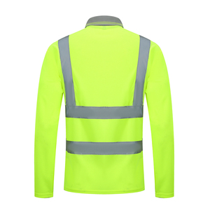 Class 2 <b>Reflective</b> Safety Clothing Orange T-Shirt with Silver <b>Reflective</b> <b>Material</b> - Product Image 3