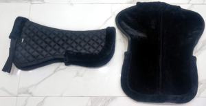 Media almohadilla de diseño personalizado de algodón ligero con forro de piel de visón de capa interior de polialgodón de alta densidad - Product Image 4