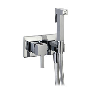 Built-In Square <b>Bath</b> Mixer <b>Set</b> with Shut-Off and Side Support Premium Quality Bathroom Accessory - Product Image 2