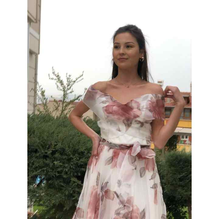Boat Neck Digital Printed New Season Evening Dress En4819 4819