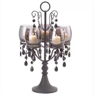 Candle Holder Stand Tall Size Cheap Price Sale Indian Luxury Gold Metal Brass Candle Holder - Product Image 6