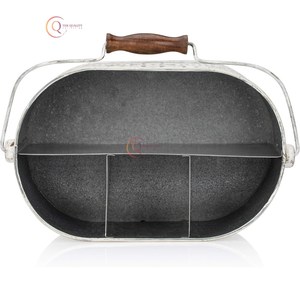 ชุดอุปกรณ์จัดเก็บเครื่องครัวทำด้วยมือสีขาว - Product Image 4