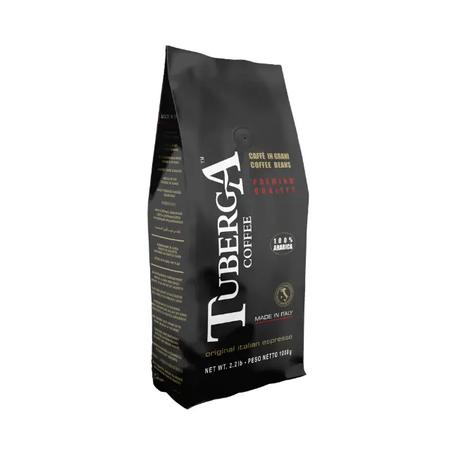 Mistura de grãos de café torrados 100% Arábica, café Arábica de qualidade premium, mistura com Tuberga