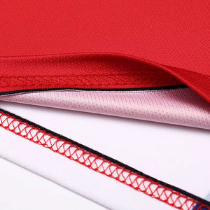 เสื้อฟุตบอลผ้าโพลีเอสเตอร์สำหรับผู้ชายเสื้อฟุตบอลพิมพ์ลายตาข่ายระบายอากาศได้ดีแห้งเร็วปรับแต่งได้100% - Product Image 5