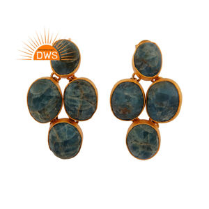 925อัญมณีสีเขียวธรรมชาติชุบทอง18K ทำด้วยมือผลิตตามสั่งผู้ผลิตเครื่องประดับ - Product Image 1