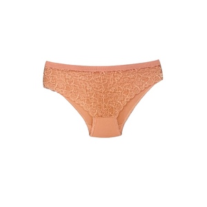 Braguitas de Bikini de Encaje de Algodón y Elastano de la Mejor Calidad para Mujer, Estilo Romántico, Talla Normal, Ropa Interior de Punto con Logotipo en la Cintura para Mujer - Product Image 5