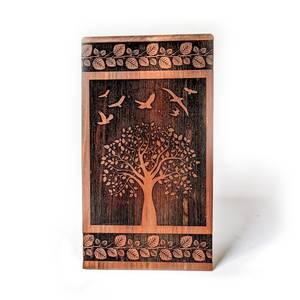 Urna de cremación de palisandro de árbol de la vida, caja hecha a mano para cenizas humanas, urna de cremación personalizada para cenizas - Product Image 3