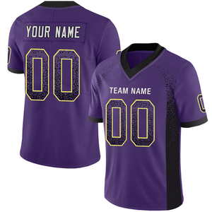 Nouveau maillot de football américain personnalisé à la mode maillot imprimé pour hommes vêtements de sport polyester sublimation meilleure vente - Product Image 4