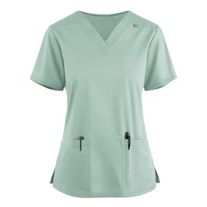 Vêtements de travail d'hôpital confortables en gros pour médecins et infirmières, prix raisonnables pour des uniformes respirants, sur mesure 2026 HI - Product Image 3