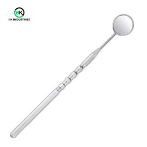 กระจกตรวจฟันแบบใช้แล้วทิ้ง ด้ามจับพลาสติก อุปกรณ์ตรวจช่องปาก ใช้ครั้งเดียวสำหรับการตรวจฟัน - Product Image 1