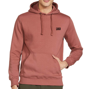 Sudadera con Capucha para Hombre, Marca al por Mayor, Tejido Grueso de Algodón Terry, Estilo Casual Holgado para Otoño e Invierno - Product Image 1