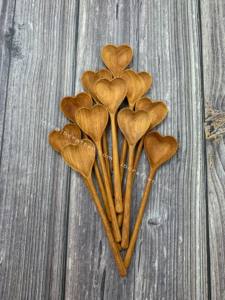 ชุดช้อนไม้สำหรับร้านกาแฟช้อนทำจากเวียดนามมีดีไซน์ไม่ซ้ำใคร - Product Image 6