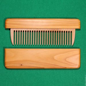 หวีไม้แบบแฮนด์เมดสำหรับใช้ในร้านทำจากอินเดียหวีไม้สำหรับใช้ในเชิงพาณิชย์ - Product Image 5