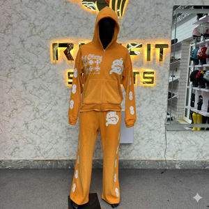 Survêtement personnalisé à bas prix avec fermeture éclair pour hommes, survêtement personnalisé à fort impact, nouveau design de style unique pour hommes - Product Image 5