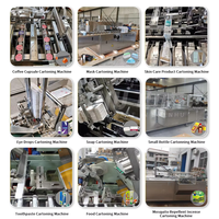 Machine d'emballage automatique pour boîtes cosmétiques, machine d'emballage en carton, fabrication directe, certifiée CE