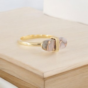 Designer Handmade 925 Sterling <b>Silver</b> <b>Opal</b> <b>Ring</b> Natural Gemstone with Bezel Setting Gold Plated Fine Jewelry - Product Image 3