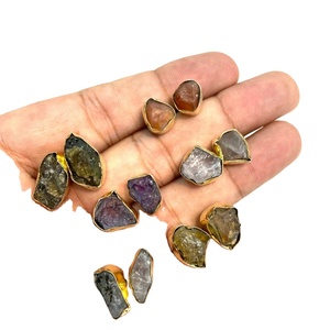 Vintage Bohemian Statement Earring Set <b>Small</b> Beautiful Indian Traditional Design for Jewelry Making Components - Product Image 1