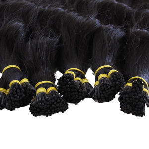 Extensions de cheveux humains itip de la meilleure qualité, cheveux cambodgiens, paquet de beaux cheveux naturels, paquet aligné de cuticules vierges brutes - Product Image 6