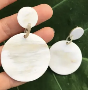 Boucles d'oreilles en corne véritable pour femmes filles 100% naturelles et écologiques bijoux de luxe populaires boucles d'oreilles en corne de buffle d'Afrique du Sud - Product Image 3