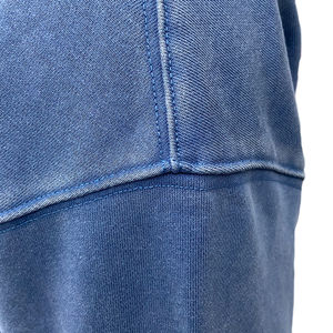 Sweat à capuche imprimé graphique délavé vintage avec logo personnalisé French Terry Sweat à capuche décontracté pour homme Oversized Distressed - Product Image 2