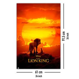For Disney the Lion King Modern Style <b>Poster</b> One Sheet Wall Decor Made of Paper - Product Image 4