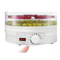 Premium compacte voedseldroger voor fruit, groenten, jerky, zeevruchten en vlees. Keukenapparaat.