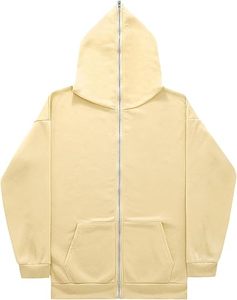 2024 gros fabricant professionnel fabriqué en usine pas cher prix personnalisé pleine fermeture éclair à capuche couleur à capuche pour hommes - Product Image 3