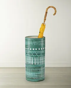 Support de parapluie en métal de qualité supérieure enduit de poudre noire support de parapluie en fer solide qualité exceptionnelle utilisation en intérieur Inde - Product Image 5