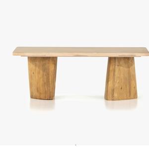 Dessus rectangulaire décoratif fait à la main, canapé de chambre à coucher, Table basse ronde pour la décoration intérieure du salon - Product Image 1