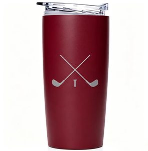 Gobelet isotherme en acier inoxydable pour le golf avec couvercle, logo personnalisé de club de golf, tasse à café de voyage réutilisable, gourde sport pour le golf - Product Image 2
