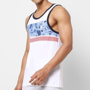 Novedad 2024: Chaleco Deportivo Personalizado para Hombre, Tejido Transpirable, Diseño Sólido, Estilo Urbano, Poliéster/Algodón, para Venta en Línea - Product Image 2