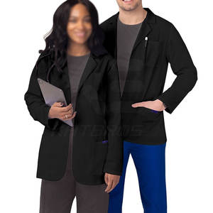 Uniformes de hospital profesionales Material duradero Scrub Lab Coat Venta caliente y precio - Product Image 4