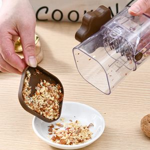 Nhựa nhãn óc chó và hạt Máy xay với thiết kế xoay cho bé thực phẩm thuận tiện công cụ nhà bếp - Product Image 6