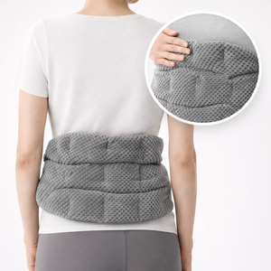 Bantal Pemanas Berbobot untuk Nyeri Haid Wanita, Dapat Dipanaskan di Microwave dan Dibekukan, Dilengkapi Tali Panjang - Product Image 1