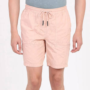 Shorts de sport décontractés pour homme, style nouveau, sur mesure, 100% coton, couleur unie, séchage rapide, respirant, fabriqué au Pakistan - Product Image 1