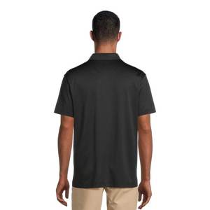 Camisa de Talla Grande para Hombre, Jersey Negro de Manga Corta, Color Sólido, Talla Grande, 6XL, 7XL, Corte Holgado, Informal, Transpirable, Verano - Product Image 4