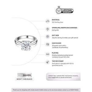 Anillo solitario de metal de 14 quilates Oro amarillo de 2 quilates con diseño de declaración geométrica Anillos finos de estilo delicado elegantes chapados en rodio - Product Image 5