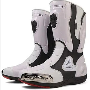 Nouveautés Chaussures de moto de haute qualité Vente chaude Service OEM Chaussures de moto en cuir tendance - Product Image 2