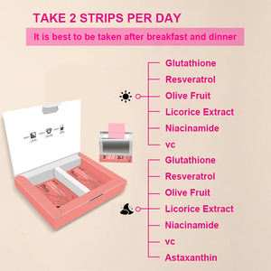 Film buccal professionnel personnalisé pour le blanchiment, amélioration de la peau, film buccal pour le blanchiment, bandes de film buccal pour le blanchiment - Product Image 2