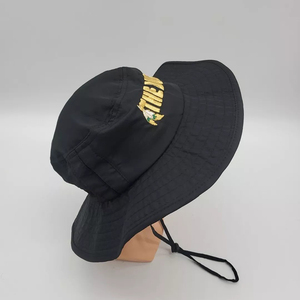 หมวกทรงถังหมวกชาวประมงสำหรับผู้ชายและผู้หญิงลายปักสีมาการอง - Product Image 2