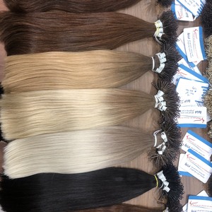 Extensions de cheveux humains Remy vietnamiens de haute qualité Double kératine Nanoring Tip Wave Style tissage de cheveux prix de gros - Product Image 6