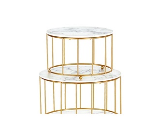 Support de support de poêle à pizza en laiton et marbre pour vaisselle de restaurant décorer support de support de plaque à pizza en laiton et marbre - Product Image 1