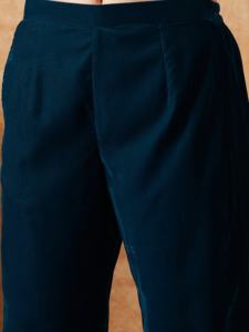 Trendmalls Ensemble de costume Salwar brodé en velours ethnique pour femme G317-Mopreach avec pantalon Kurta Dupatta Vêtements indiens et pakistanais - Product Image 5