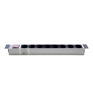 1U 8 cách Đức Schuko PDU với On/Off chuyển đổi, nhôm Rack mount cho máy chủ Rack, F loại cắm (din49441) - Product Image 4