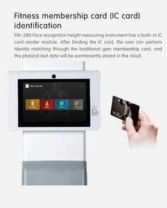 Pèse-personne intelligent avec écran LCD, 8 électrodes, mesure de la taille, du poids et de l'IMC, analyse de la composition corporelle - Product Image 5
